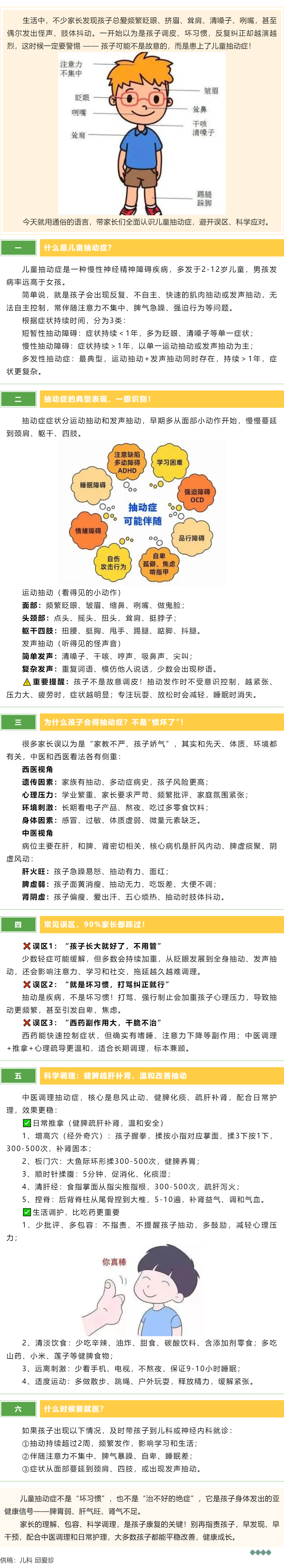 孩子频繁眨眼、清嗓子、耸肩？别忽视，可能是儿童抽动症！.png