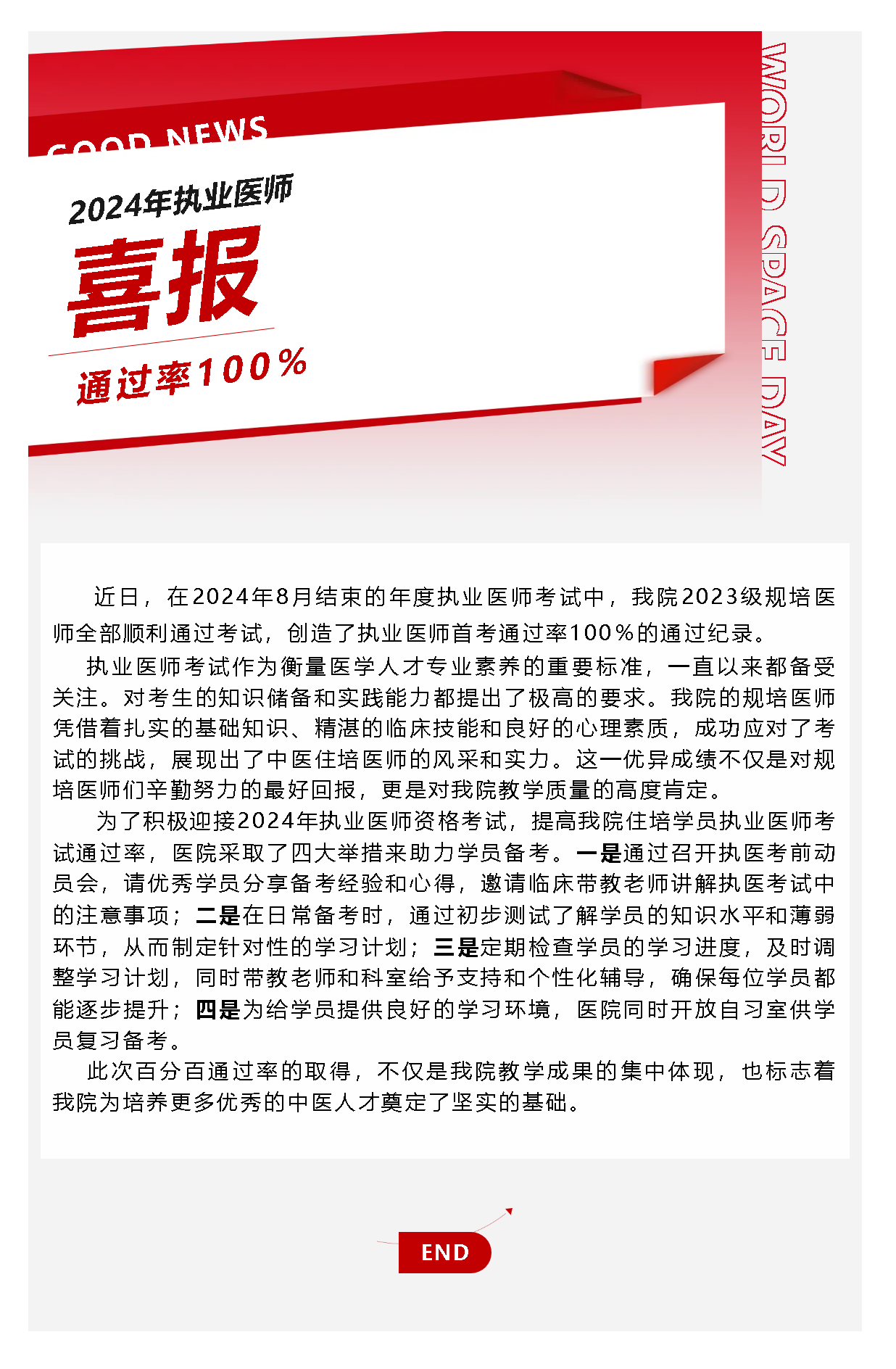 喜报！我院规培医师在2024年执业医师考试中实现百分百通过率！.png